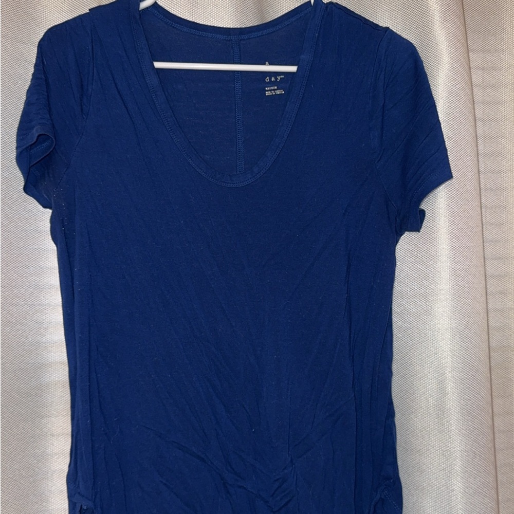 a new day Women's Navy Short Sleeve Tee